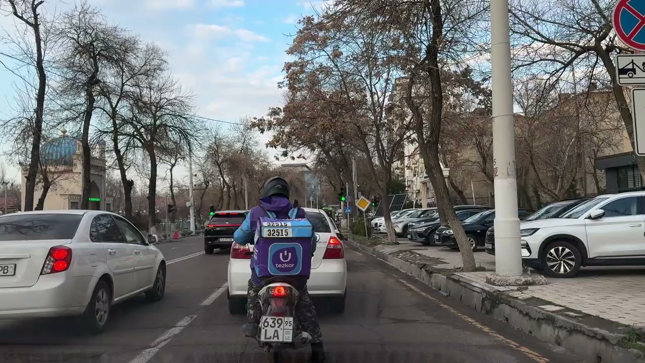 🌆🚗 Вечер — длинный путь через весь Чиланзар