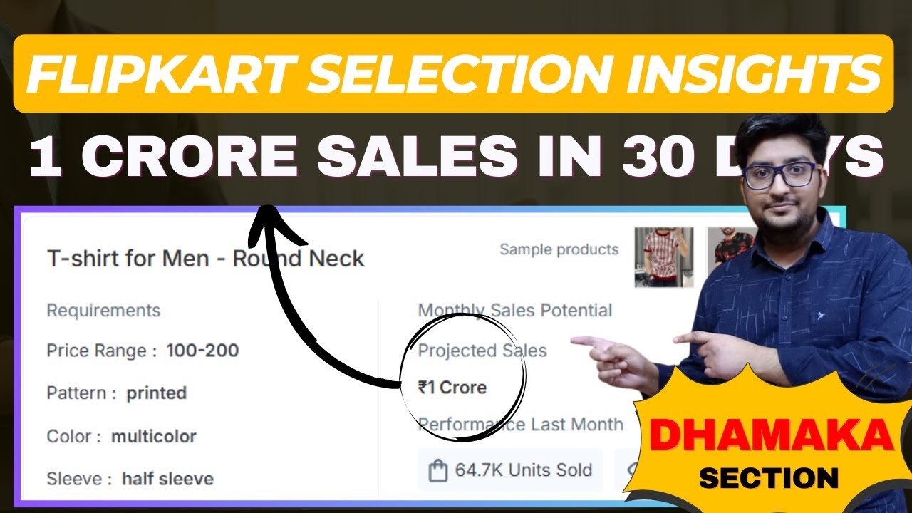 1 CRORE SALES IN 30 DAYS - Flipkart Selection Insights | Dhamaka Section