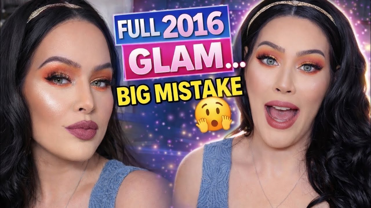Bringing Back 2016 Makeup... The Results Shocked Me