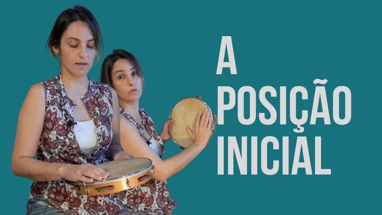 #pandeiro #comotocar Você já pensou em ter uma posição inicial como ponto de partida e referência?