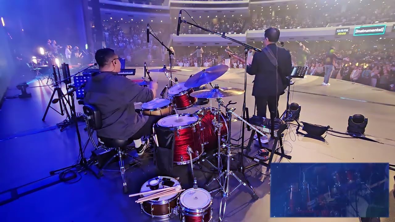 Lead Me To The Cross + All The Glory | Drum Cam | CCF Main