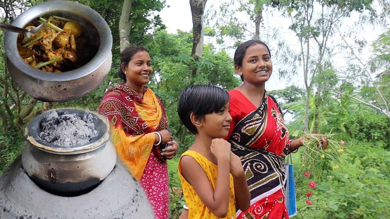 বর্ষার শুরুতে নতুন ফুলের গাছ লাগালাম আর রাতের জন্য রান্না করলাম লেমন গ্রাস দিয়ে দম চিকেন সাথে রুটি