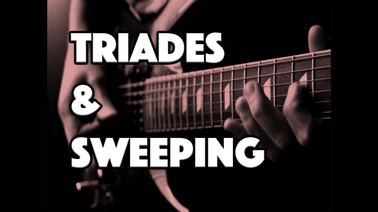Débuter le sweeping à la guitare avec les triades | Le Guitarvlog avec Sebastien Zunino | Tuto