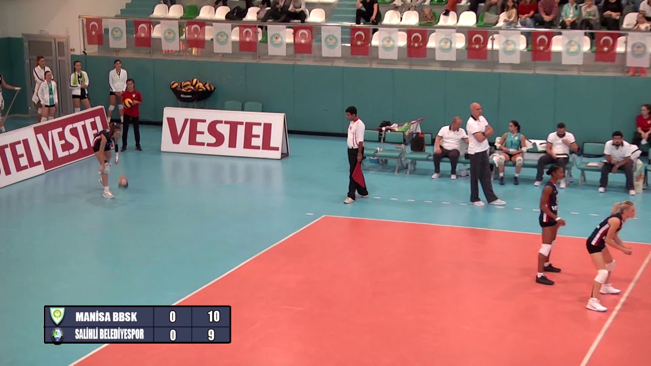 Manisa BBSK - Salihli Belediyespor Voleybol Ma&ccedil;ı
