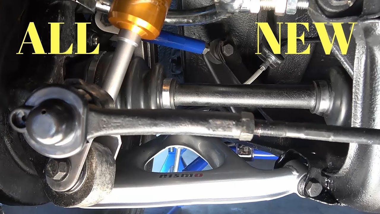 NISMO REAR LOWER A-ARM Nissan Skyline R32 GTR Silvia S13 Nissan C33 A31 ball joint seat install