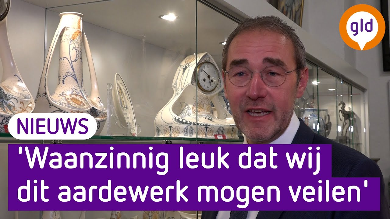 Bijzonder Fayence aardewerk wordt geveild in Arnhem