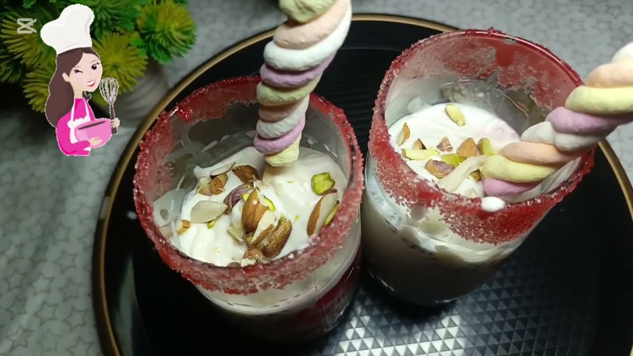 Creamy ice falooda food vlogging recipe