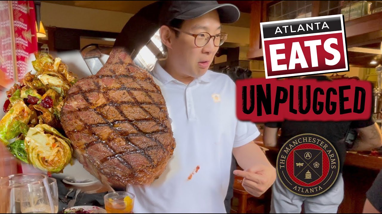 White Shirt Ruined!  OJ The Editor Visits Manchester Arms in College Park | Atlanta Eats Unplugged