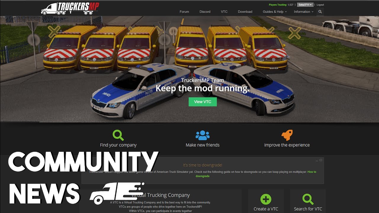 TruckersMP: Nowy system dla Wirtualnych Firm już dostępny!