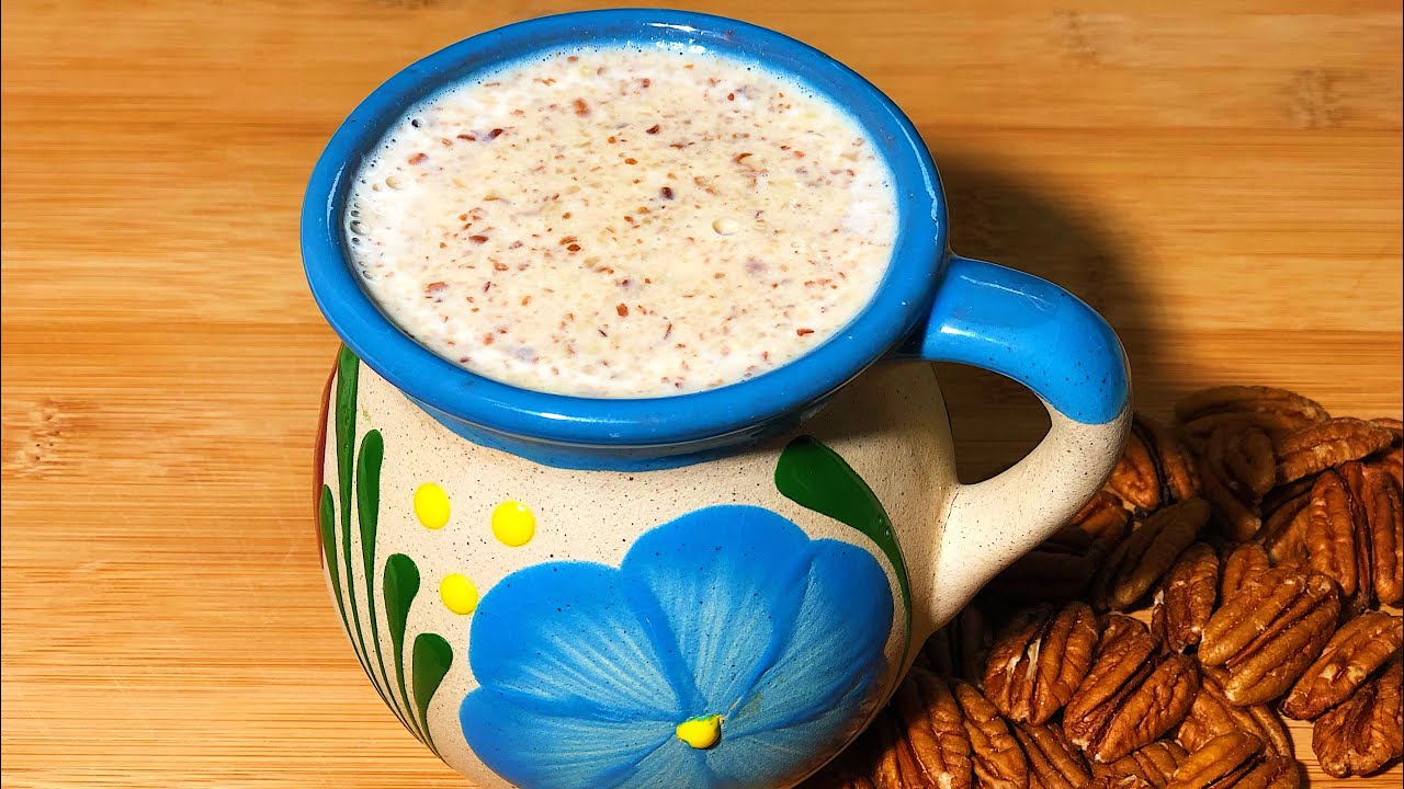 ATOLE DE NUEZ, DELICIOSO Y MUY FÁCIL DE PREPARAR