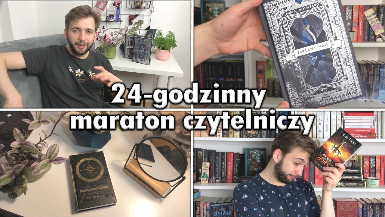 CZYTAM PRZEZ 24H!📚🕒READING VLOG