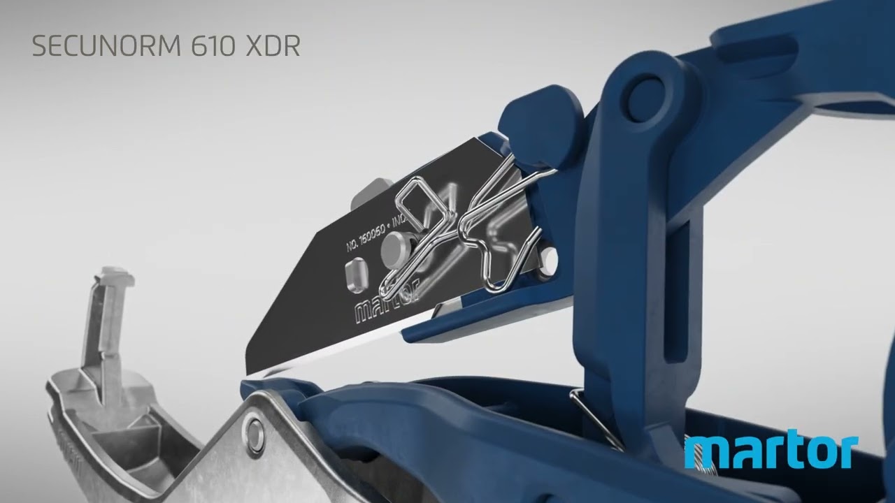 Cuchillo de seguridad MARTOR SECUNORM 610 XDR 610001 Vídeo del Producto E