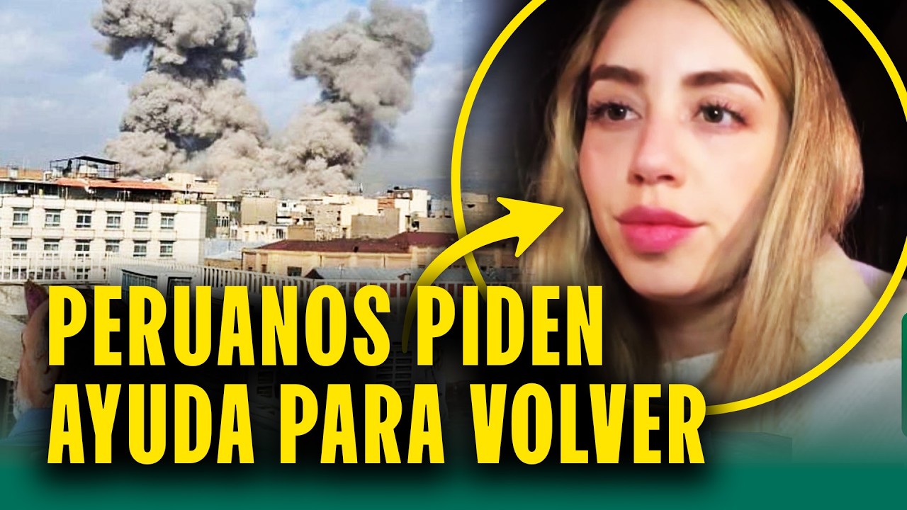 Peruana en Israel ante posible contraataque de Irán: Necesitamos vuelos humanitarios