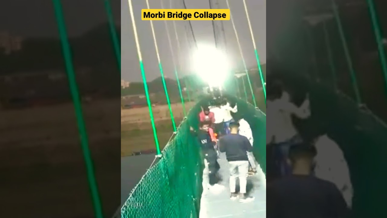 Morbi Bridge Collapse #Gujarat #trending #youtubeshorts #shorts #whatsappstatus #cablebridge #nature