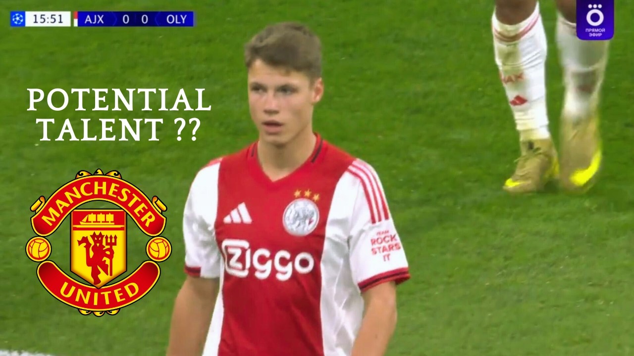 Sean Steur At UCL Level VS Olympiacos - Manchester United Talent Target
