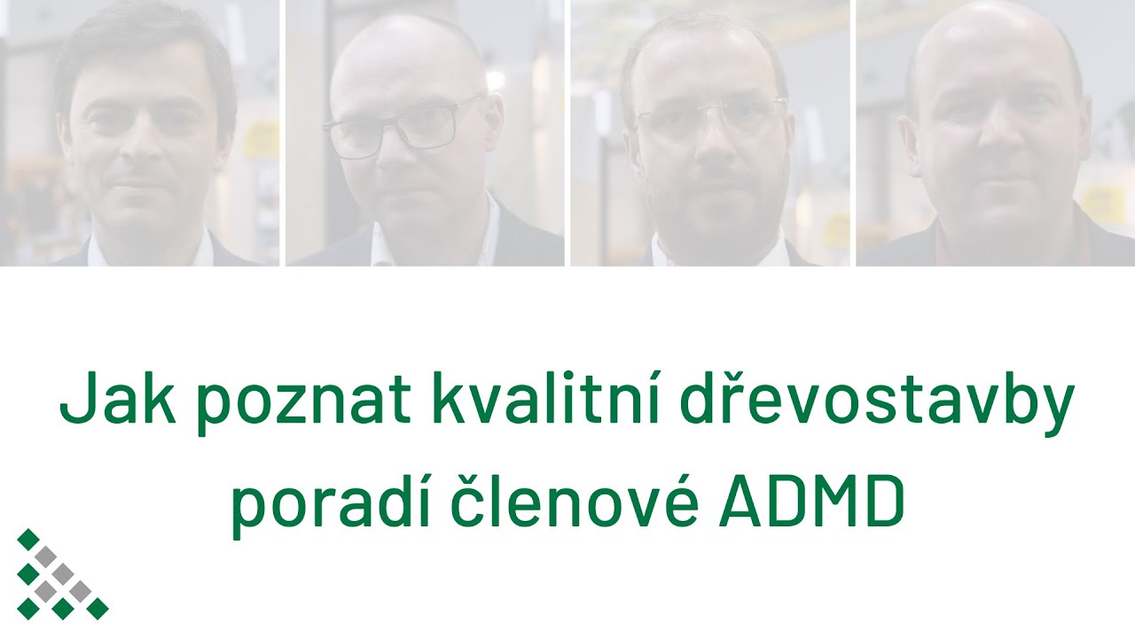 Jak poznat kvalitní dřevostavby poradí členové ADMD.