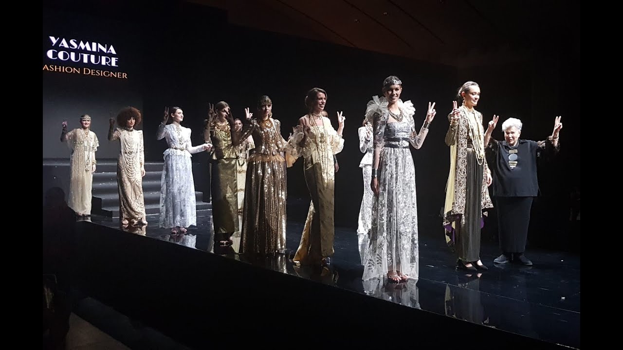 Défilé Yasmina Couture au Carrousel du Louvre 2020
