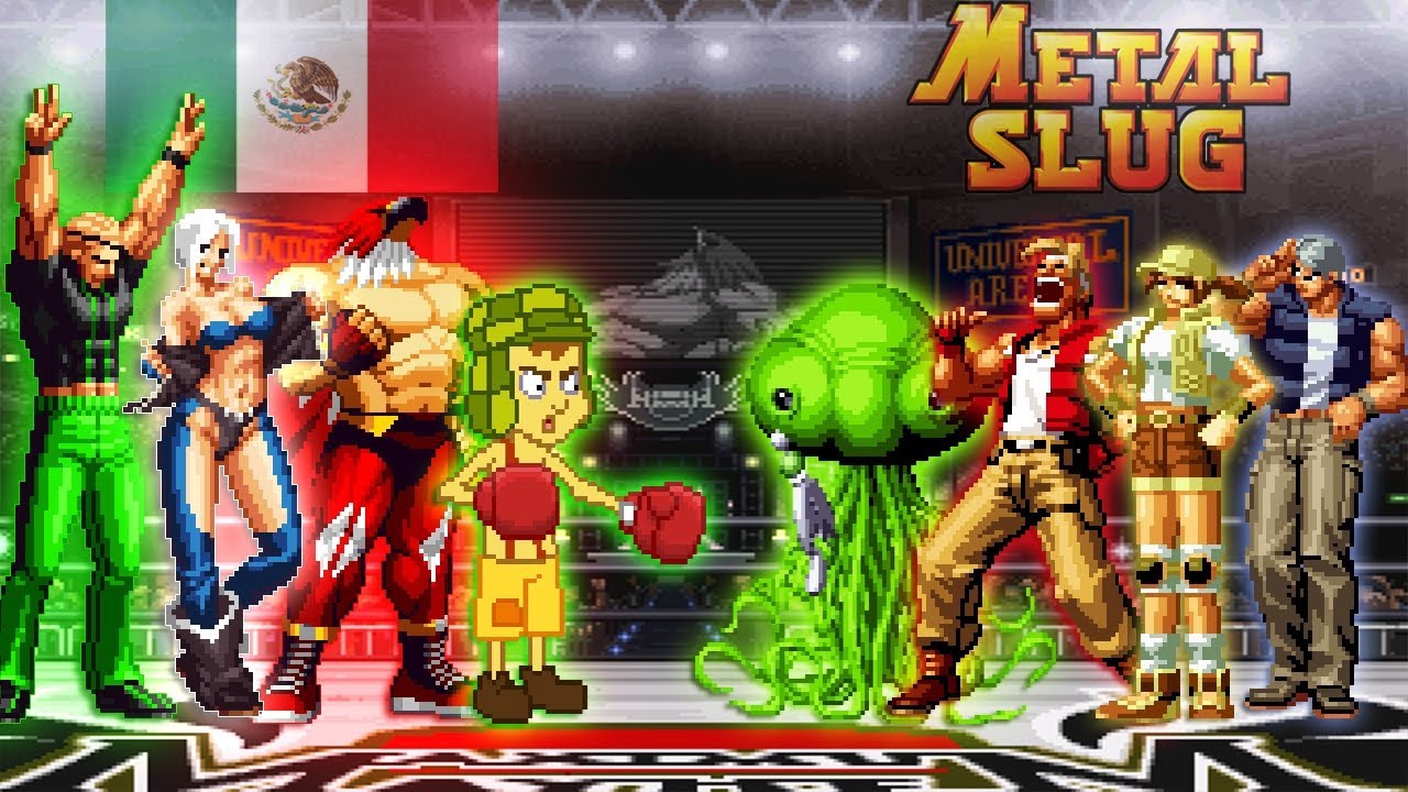 México Team vs Metal Slug Team