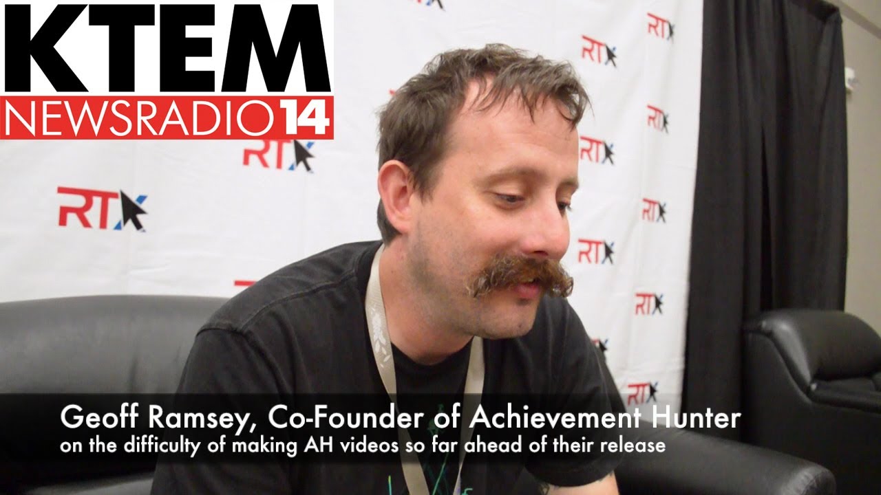 Achievement Hunter's Geoff Ramsey on Making Videos Ahead of Time