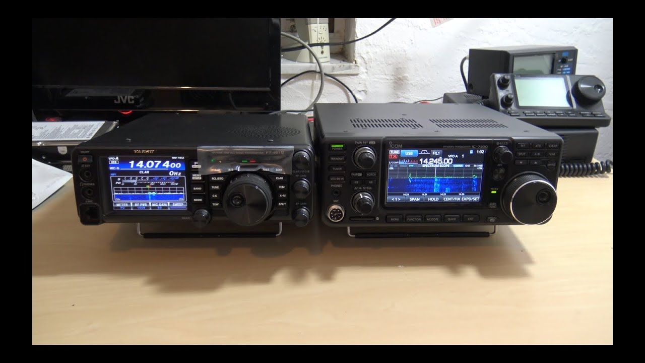 Сравнение Yaesu FT-991a и Icom IC7300
