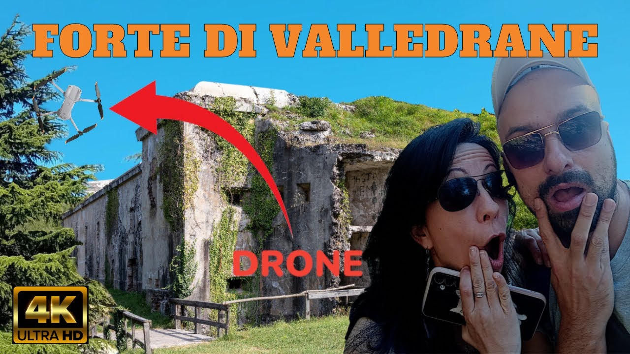 DRONE contro un ALBERO al Forte di Valledrane (Bs) & Rocca di Nozza 🏰 URBEX in Lombardia [4k]