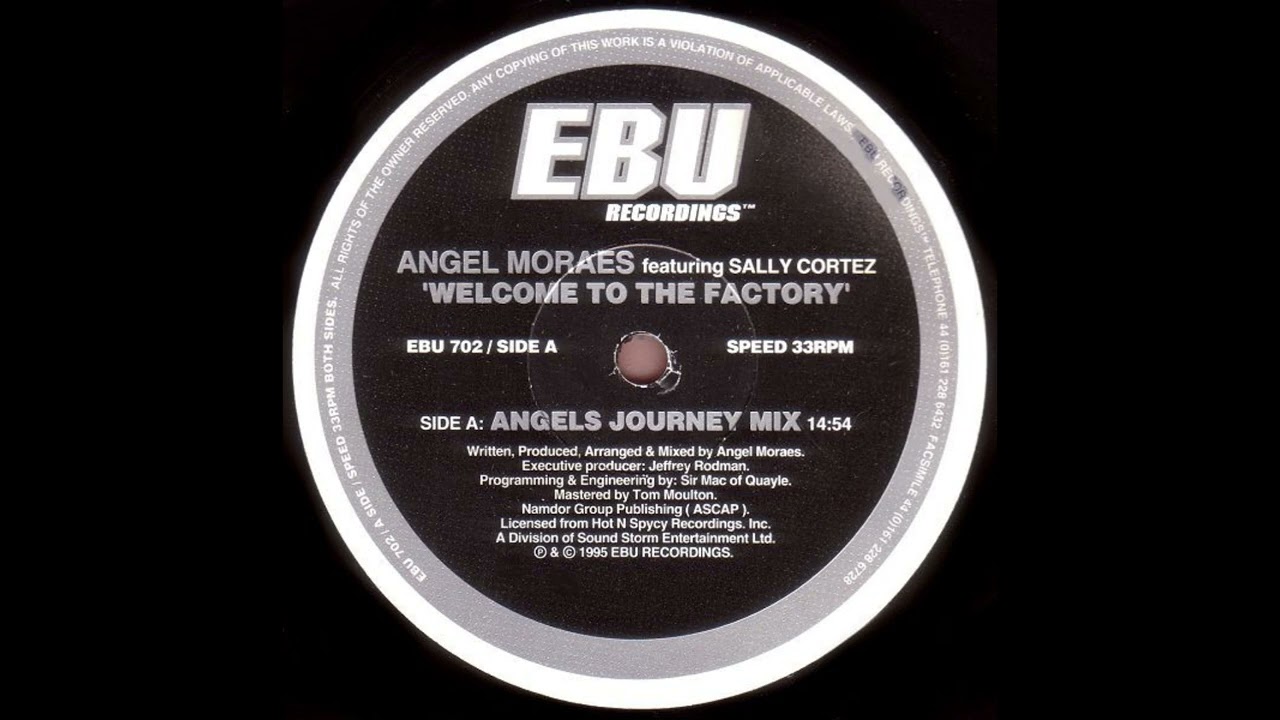 Welcome to the Factory feat Sally Cortez - Angel s Journey Mix - EBU Recordings 1995