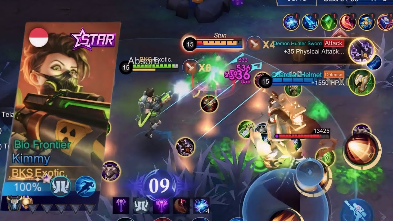 Kimmy - 'Bio Frontier'🧪🦠| Survival Mode | Mobile Legends