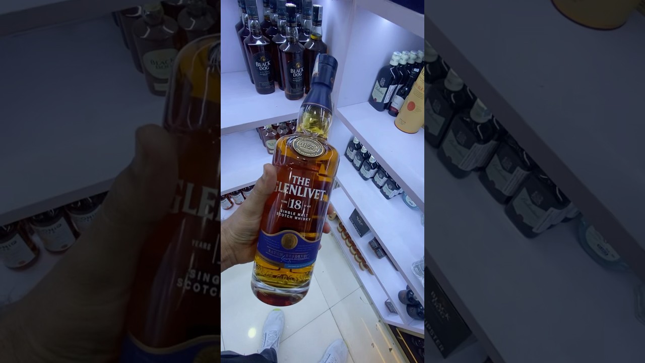 The Glenlivet 18 single malt scotch whiskey #shorts #whiskey #glenlivet #shortsfeed