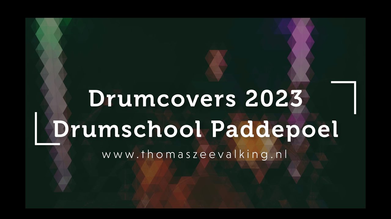Drumcovers 2023 Drumschool Paddepoel