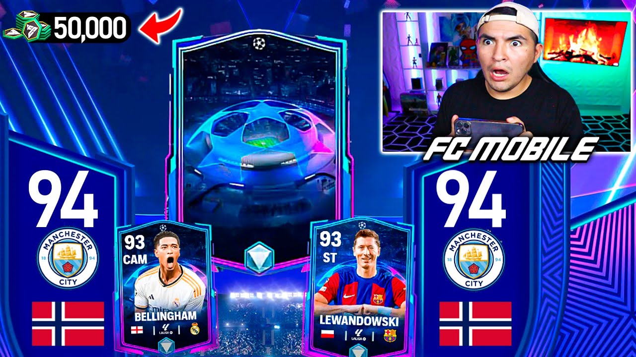 PACK OPENING de la “CHAMPIONS LEAGUE” en FC MOBILE 😱 *QUE ÉPICOS JUGADORES ME HA TOCADO*