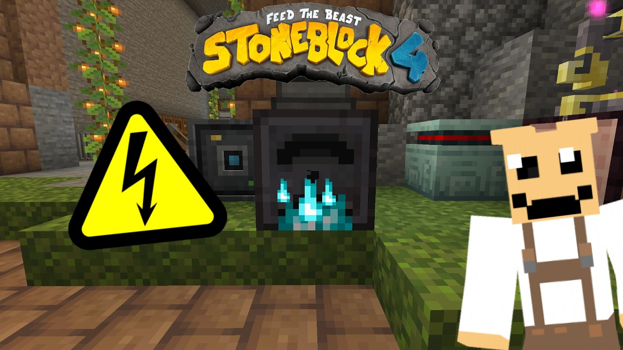 Forcefield vault and Lots of Power Stoneblock 4