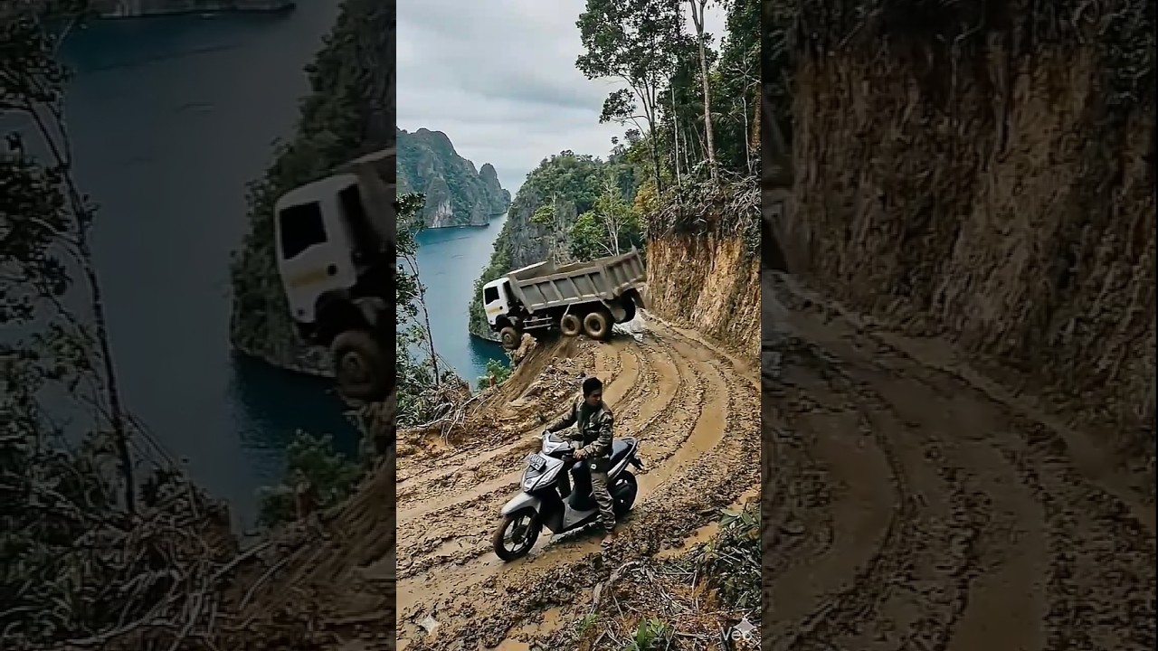 Perbaikan Jalan Extrem #construction #konstruksijalan #jalanyangjauhjanganlupapulang #timelapse