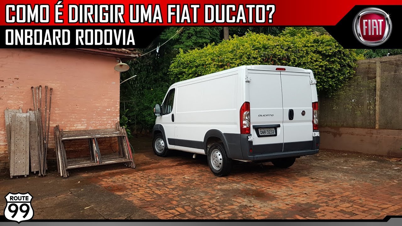 COMO É DIRIGIR UMA FIAT DUCATO? BORA CONFERIR! 🏗️