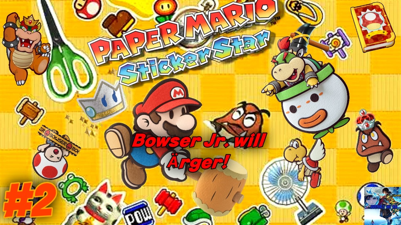 Bowser Jr. will Ärger! [👑Paper Mario Sticker Star|Deutsch👑] #2