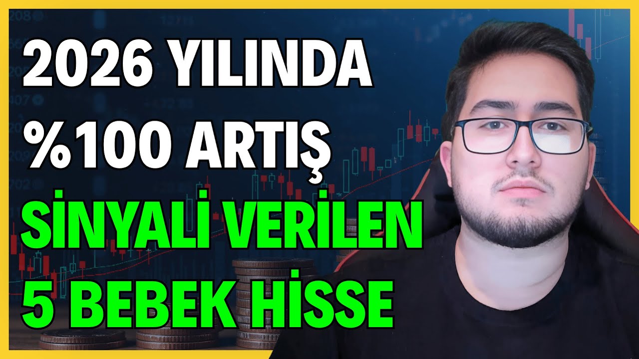 2026 YILINDA %100 ARTIŞ SİNYALİ VERİLEN 5 BEBEK HİSSE | B&Uuml;Y&Uuml;K RALLİ BAŞLIYOR MU?
