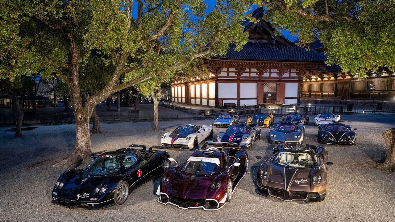 Pagani Raduno - Pacific Run 2024