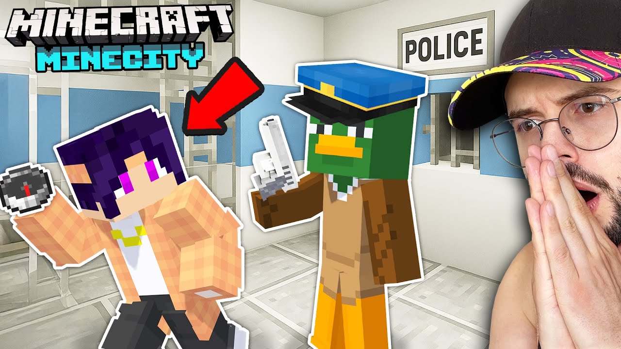 Politia M-A ARESTAT dar SCAP DIN PUSCARIA Minecity!
