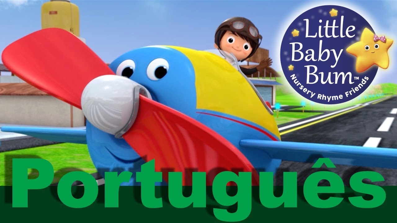 Canção Sobre Aviões | Canções infantis | LittleBabyBum