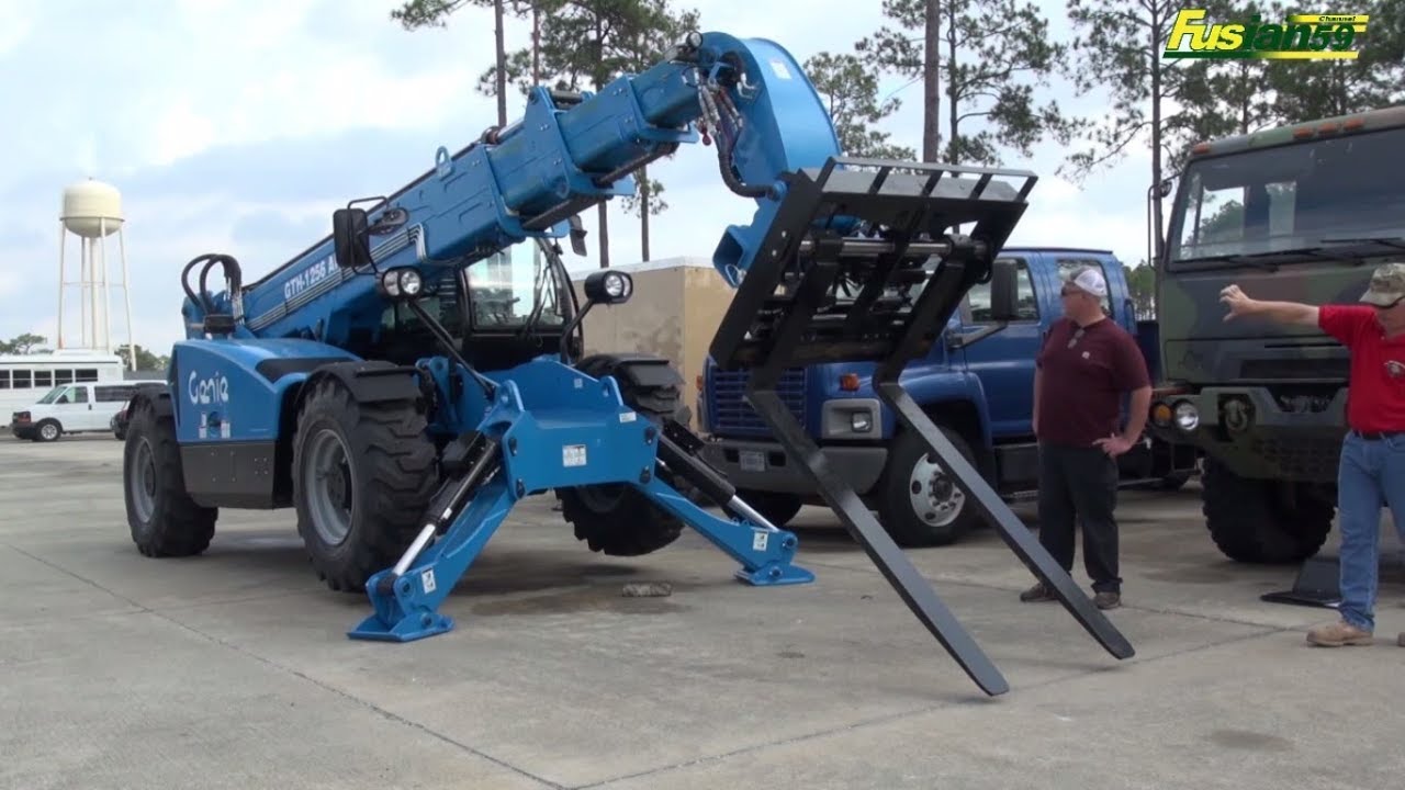 Telehandler forklifts Genie GTH-1256 AF