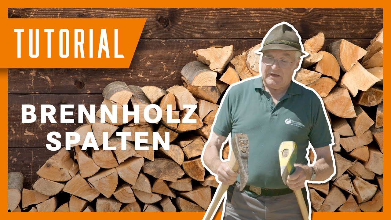 Brennholz spalten leicht gemacht: Profi-Tipps von Sepp & Toni | Tutorial