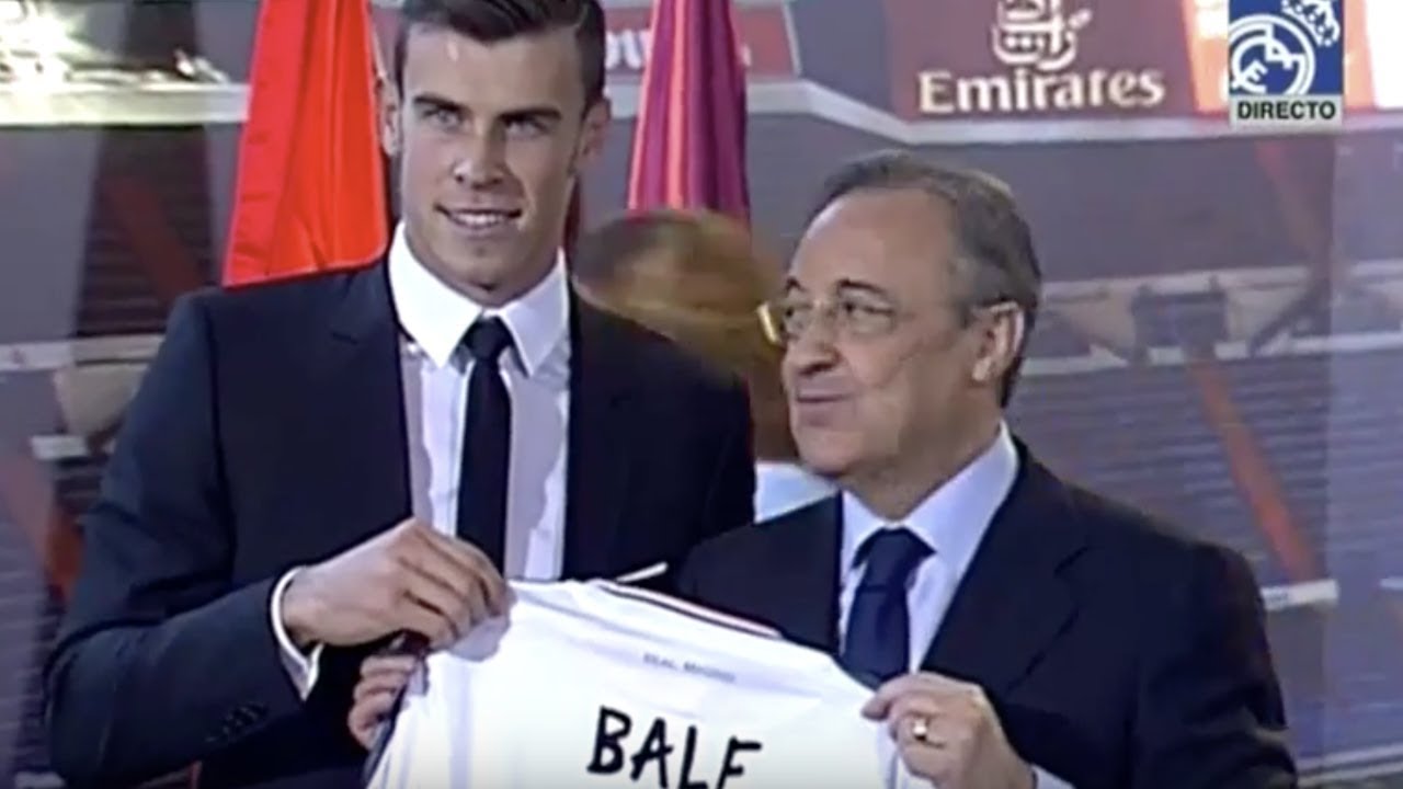 Gareth Bale unveiled at Real Madrid after breaking transfer record | 5 News