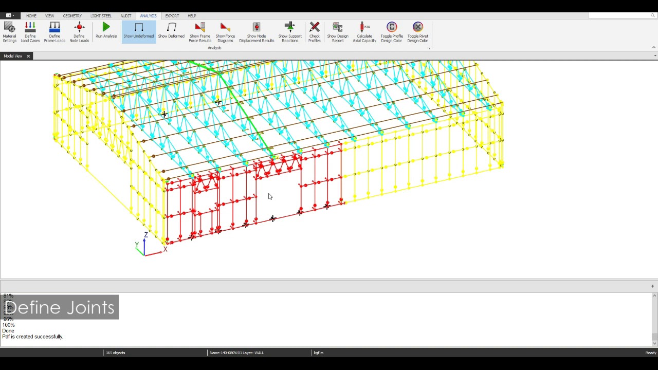 Arkitech Design and Detailing Software - Analysis Design Check Module