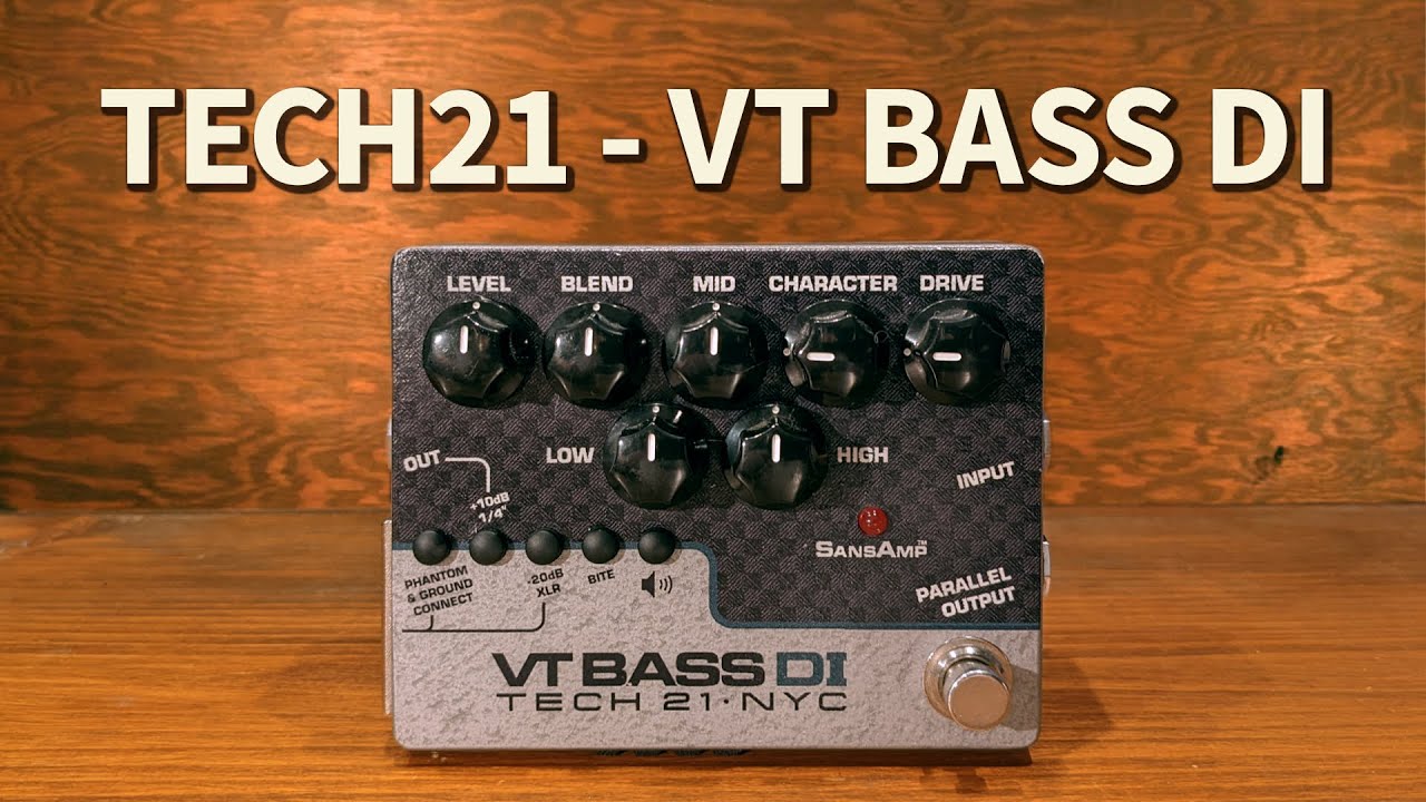 Tech 21 - SansAmp VT Bass DI