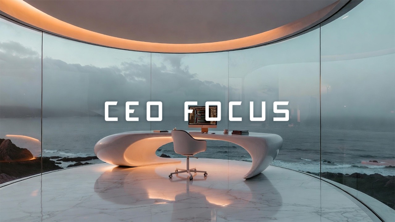 Morning Work Focus Music for High Productivity | CEO Mode Live