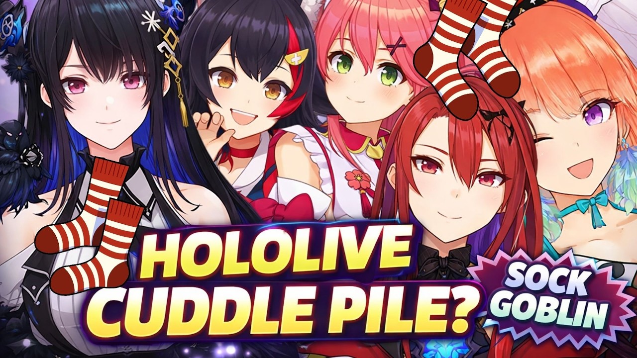A Cuddle Puddle… Then Nerissa Started Stealing Socks!