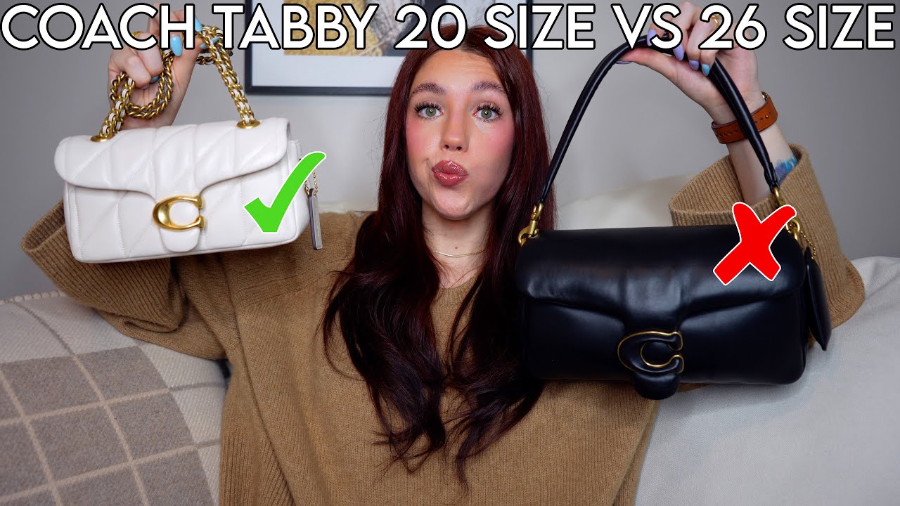 COACH PILLOW TABBY VS QUILTED TABBY! | Kenzie Scarlett