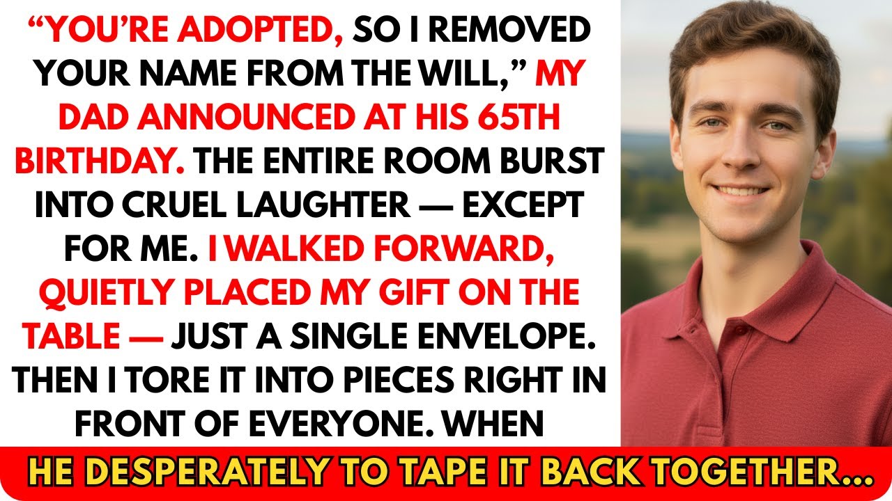 Dad Cut Me From His Will Because I’m Adopted — My Birthday Gift Made His Face Go Pale