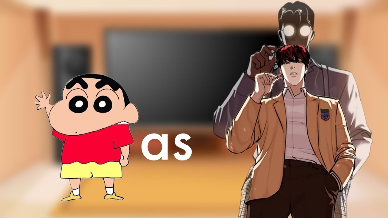 || LOOKISM || shinchan react to shinchan as James lee