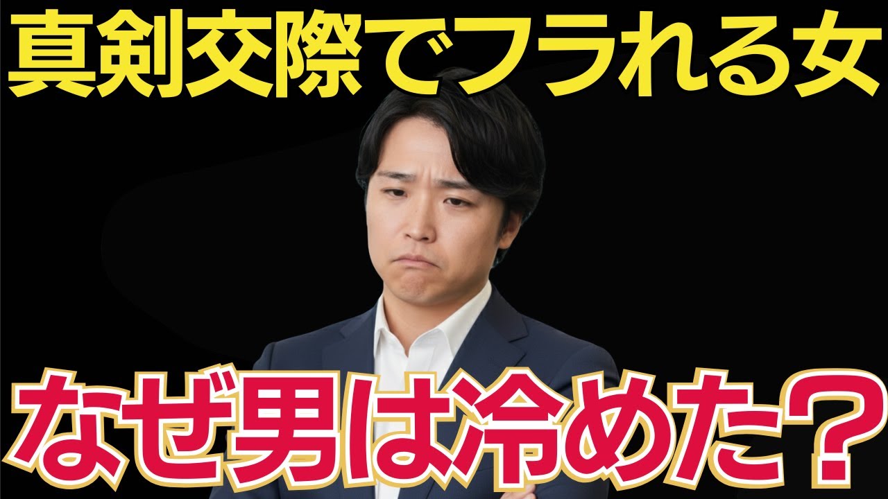 真剣交際で突然フラれる理由｜男性から交際終了を告げられる女性の傾向と対策