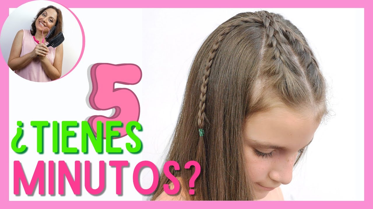💕PEINADO SÚPER FÁCIL Y RÁPIDO - PEINADO PARA NIÑAS PASO A PASO - TRENZA DE RAIZ NIÑA - PEQUEINADOS